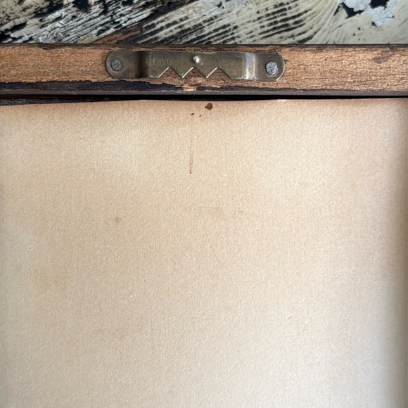 Vintage Floral Framed Needlepoint - Picture 6 of 6